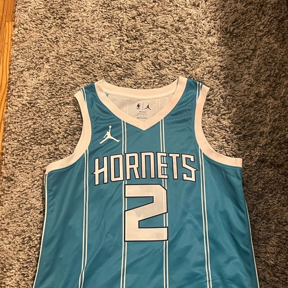 Lamelo Ball Jordan x Nike Charlotte Hornets Jersey Size L - Picture 3 of 4
